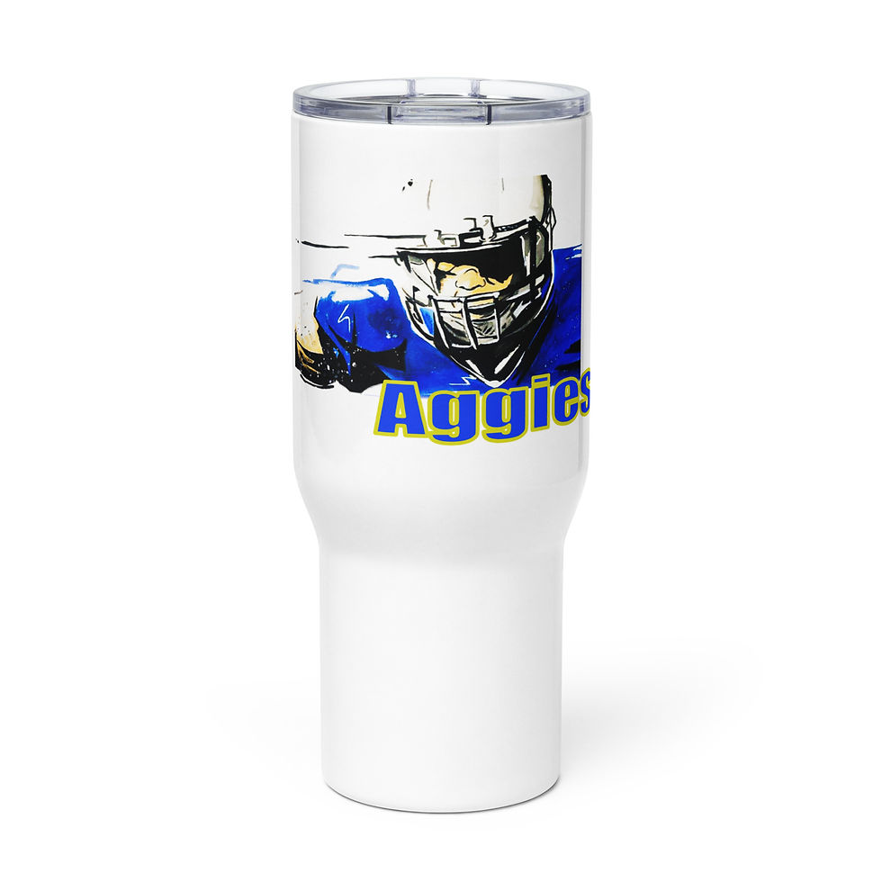 Thumbnail: Travel mug with a handle