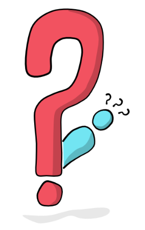 hiding behind questions