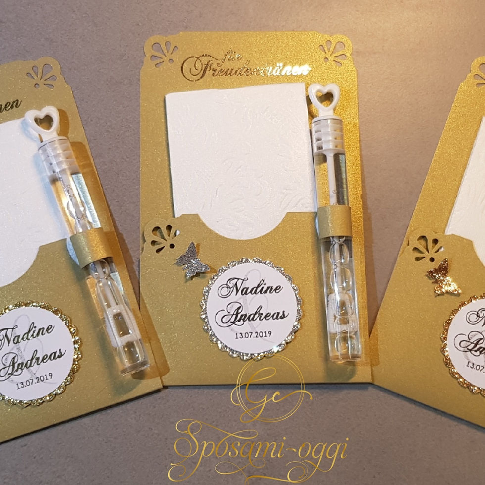 Tränenfänger Farfalla (gold)