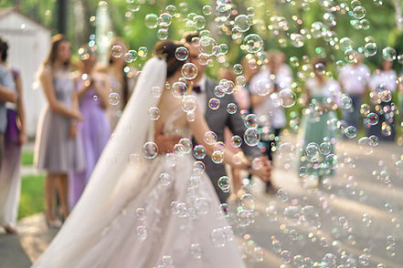 wedding bubble