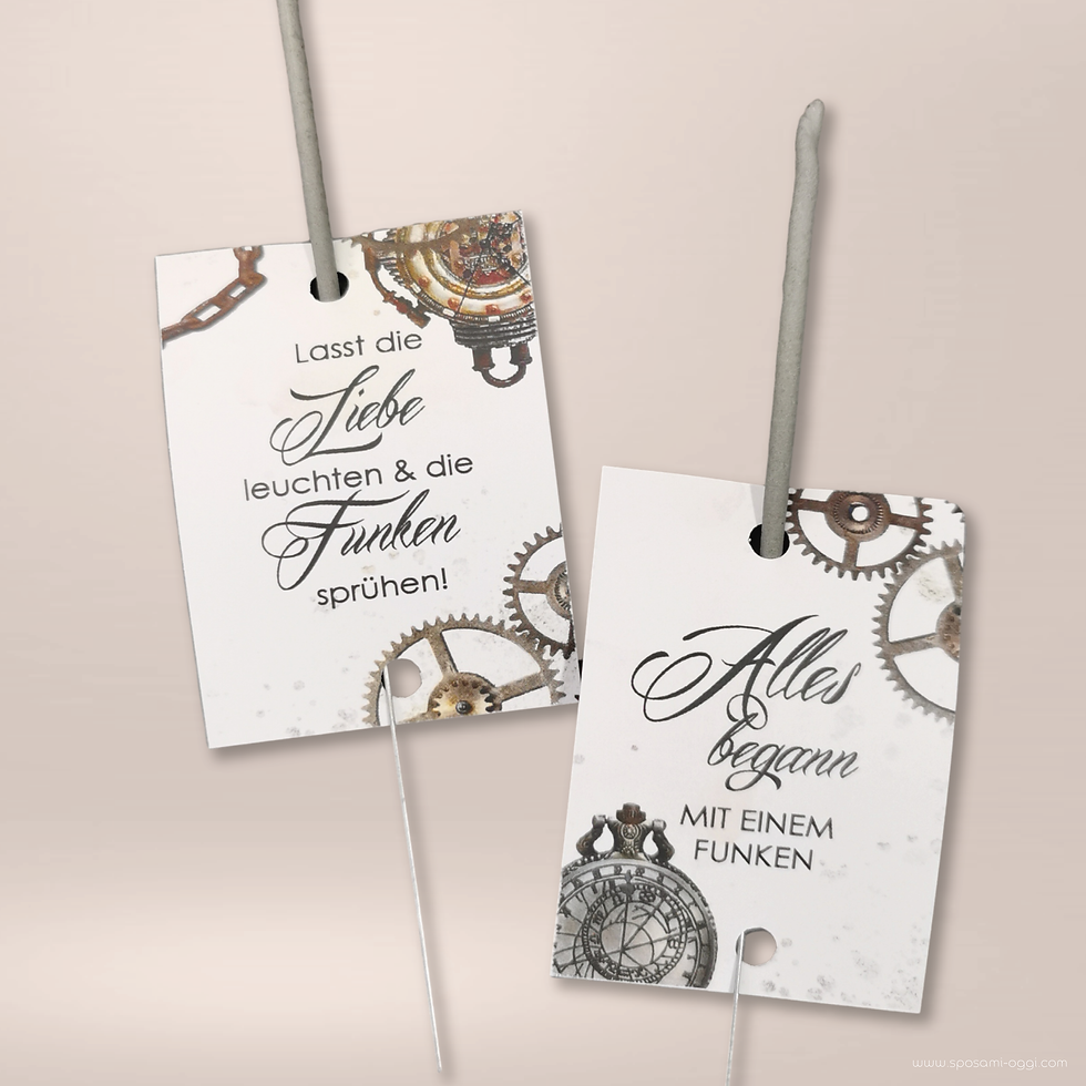 Wunderkerzen "STEAMPUNK ERA"