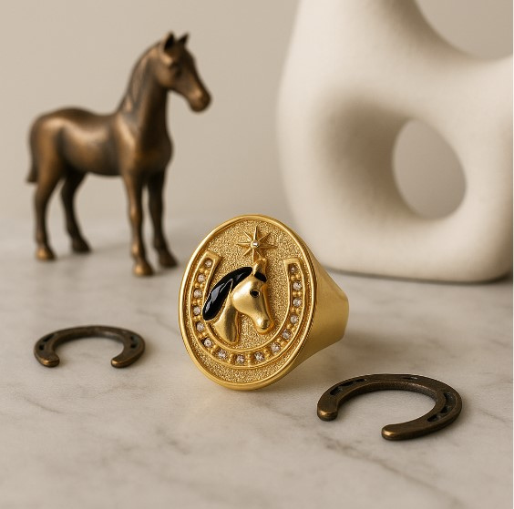 Küçük resim: At Figürlü Yüzük