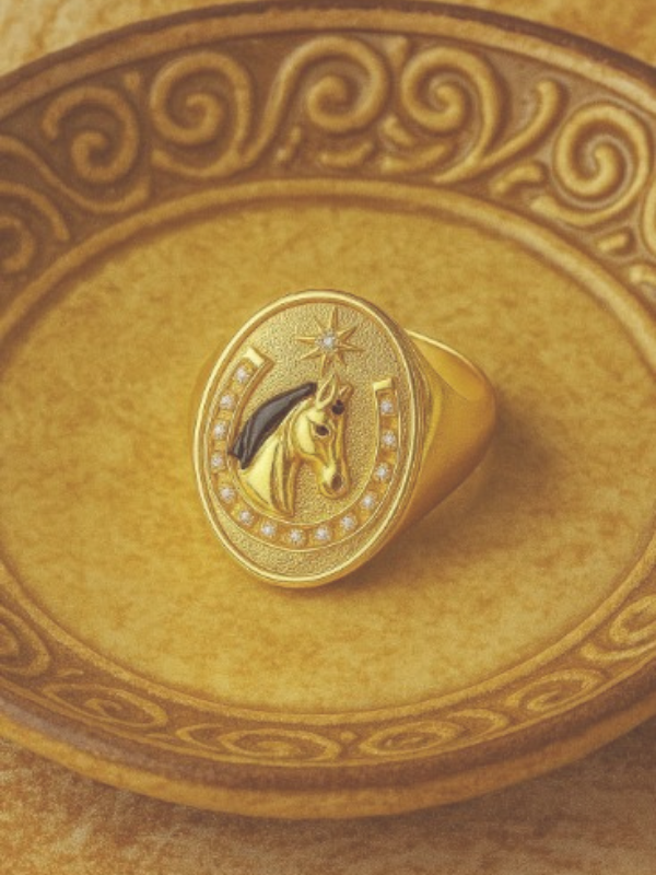 Küçük resim: At Figürlü Yüzük