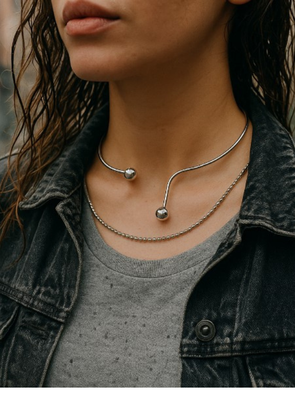 Küçük resim: Özel tasarım 2li kolye