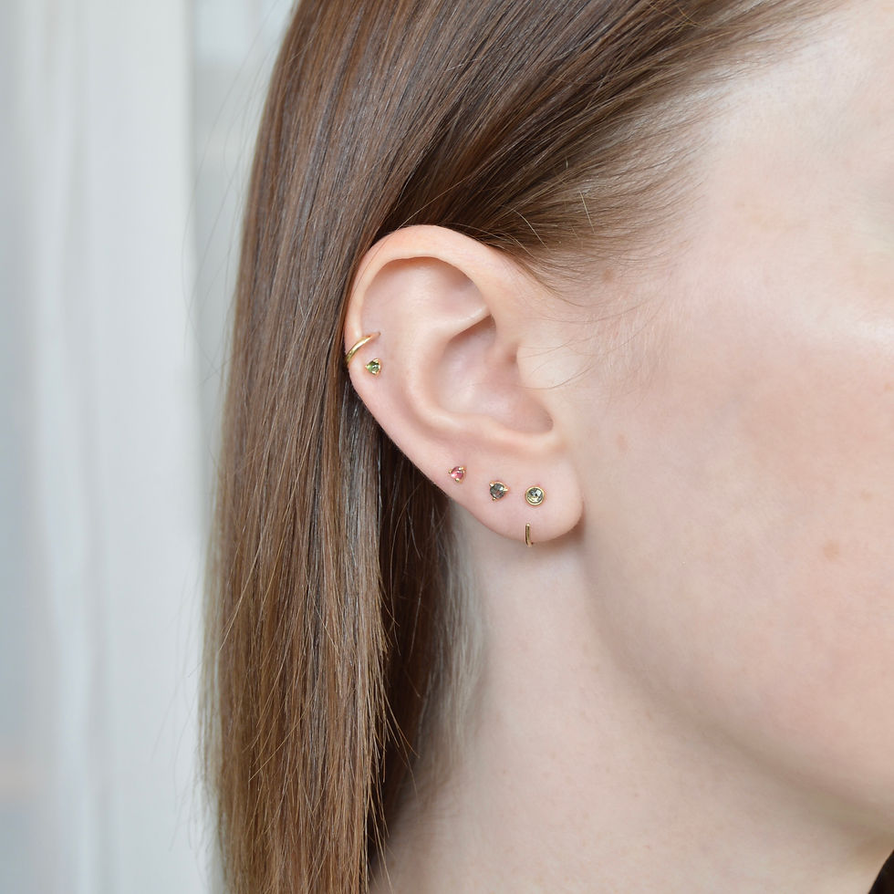 Thumbnail: Mini Diamond Studs