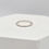 Thumbnail: sterling silver knife edge band stacking ring