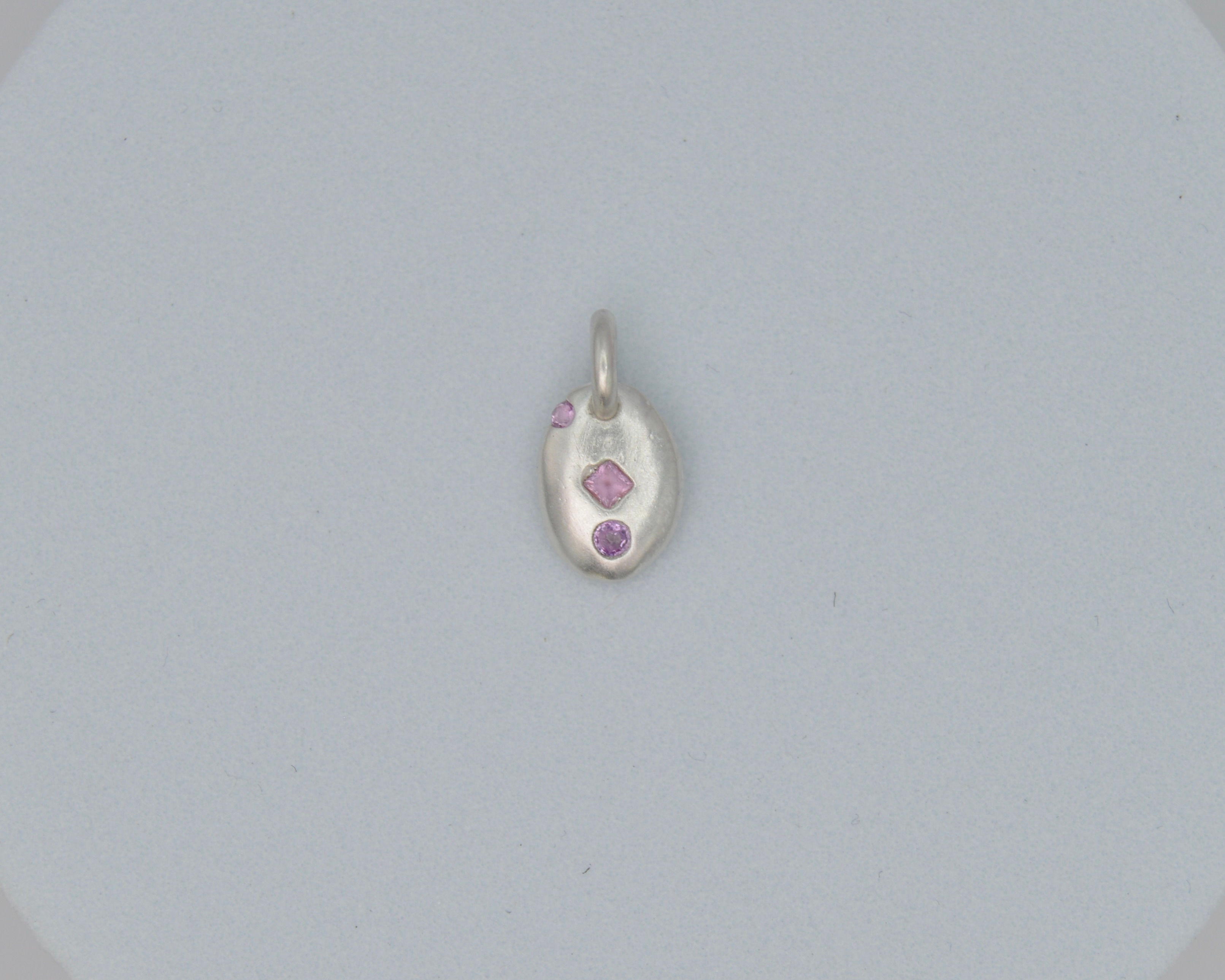 Sapphire Amulet Charm