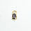 Thumbnail: rose cut diamond charm in 14k solid gold