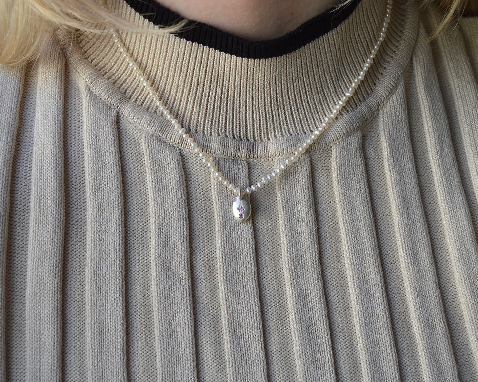 Thumbnail: Sapphire Amulet Charm