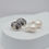 Thumbnail: Dendritic Agate Pearl Drop Earrings