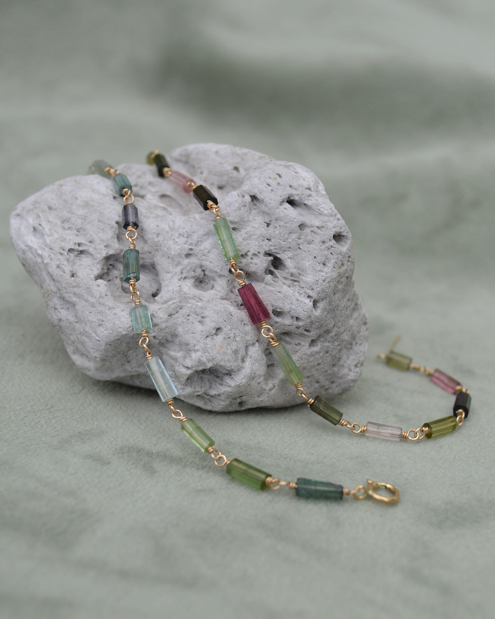 Thumbnail: Tourmaline Link Bracelet