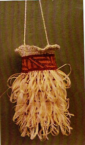 Hanging Rakei with Hourere ribbons - Mar