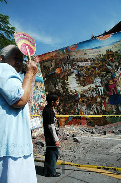 Gigantes en el Centro de Guadalajara