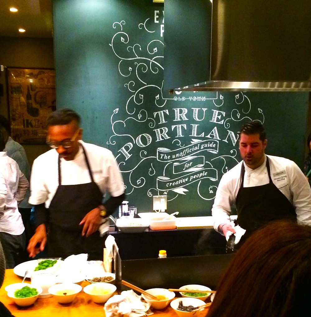 Top Chef's event in Harajuku