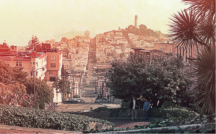 San Francisco streets of the 1970s