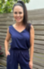 "Royal Collection" Singlet Top - Royal Blue