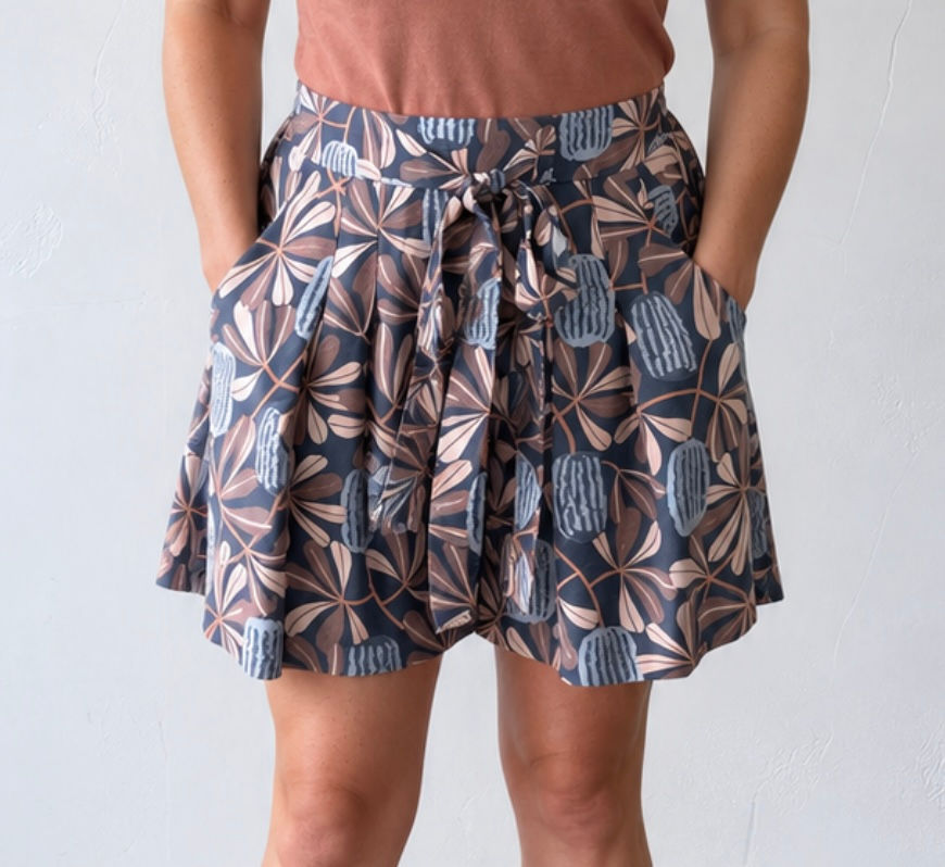 ‘Sierra Collection’ Tie Waist Shorts