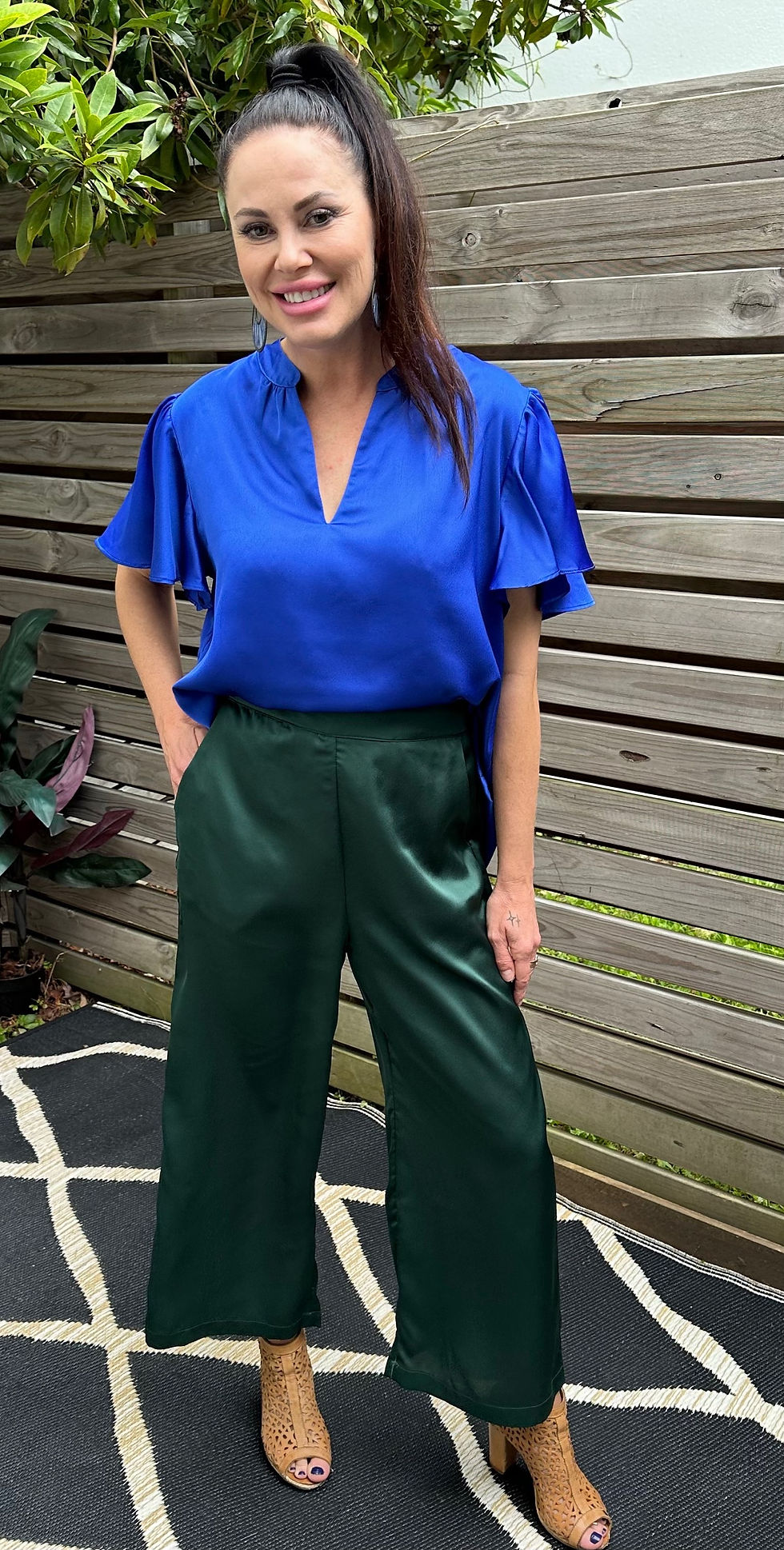 ‘Satin Collection’ Saphire Blouse - Saphire