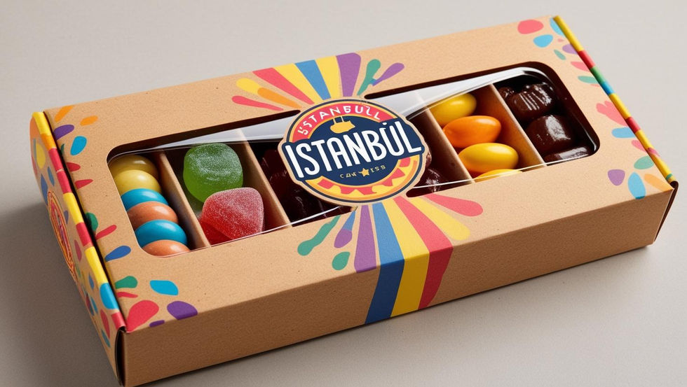 Az adetli gıda ambalajları, şekerleme ambalajları, çikolata kutuları, butik gıda kutusu üretimi