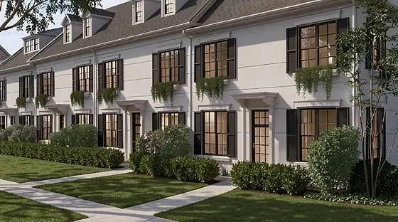 Lot A - Townhomes Backyard.webp