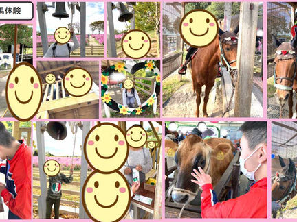 愛知牧場 乗馬体験&乳しぼり