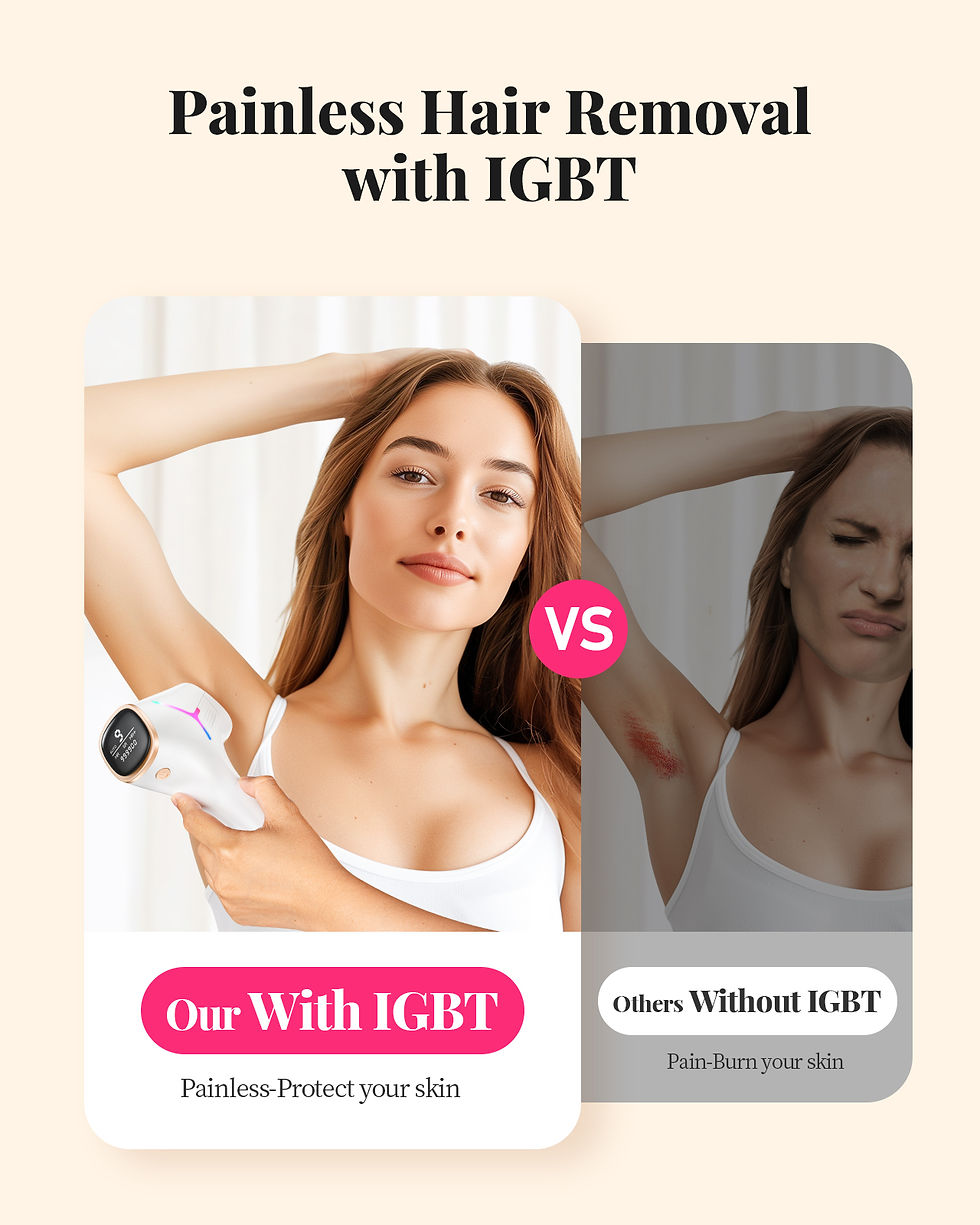 Thumbnail: Flashes Hair Removal for Women and Men IPL