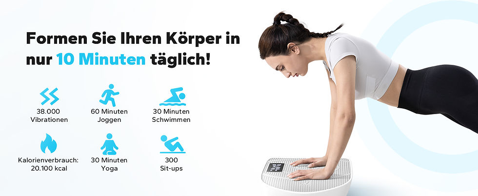 Thumbnail: MERACH Vibration Platform Body Training Burning&Muscle Building Weight Loss&Shap