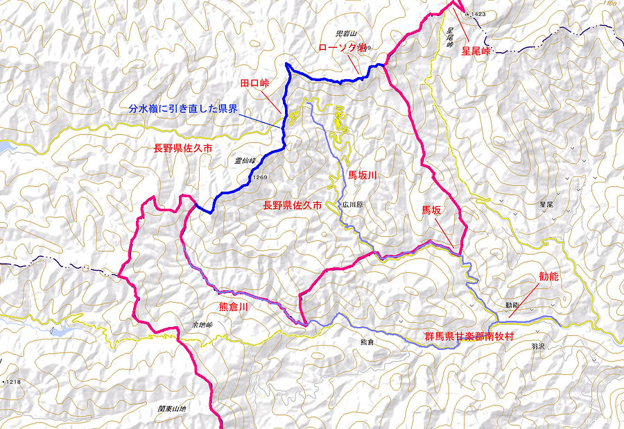 群馬県界の不思議 - 山と無線