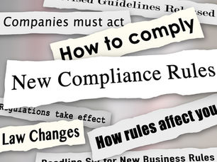 clips of words from a newspaper