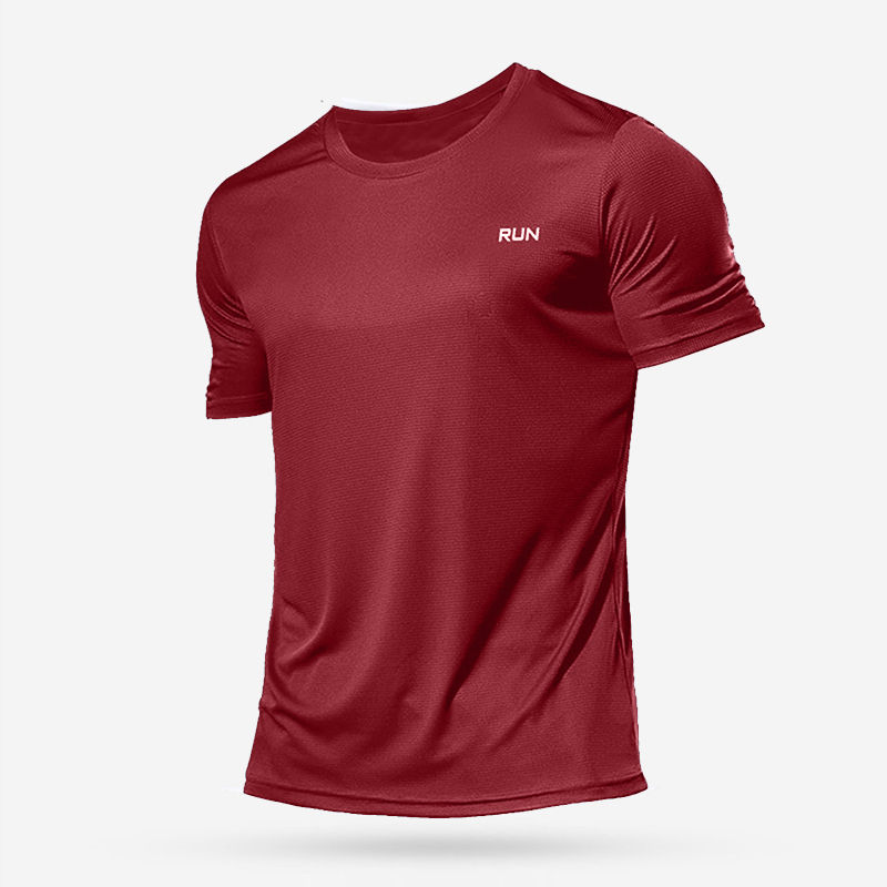 Thumbnail: Running Shirts Soccer Shirts Men's Jersey Sportswear Mens Jogging T-Shirts Quick