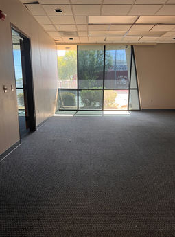 big windows, office with a view, office space, clean open