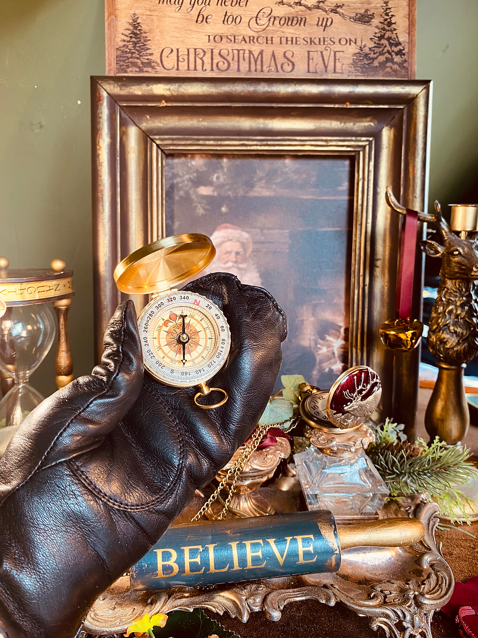 Thumbnail: Father Christmas’s Monogramed Compass