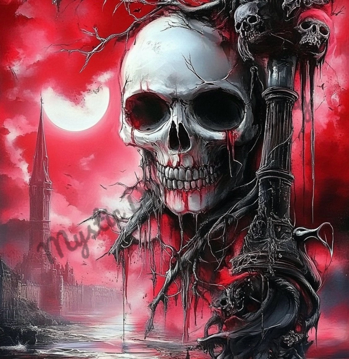 Skull of Shadows  by DPK