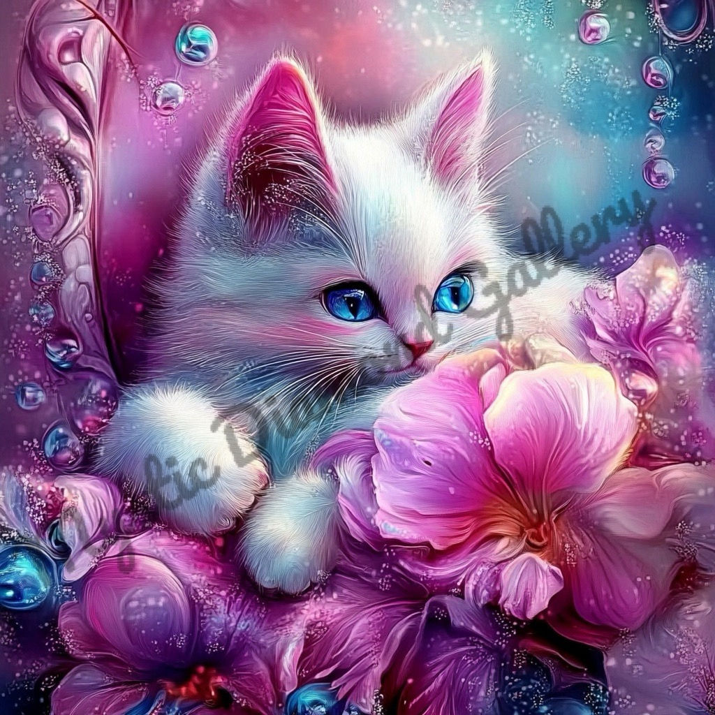 Pearl Blossom Kitty by DPK