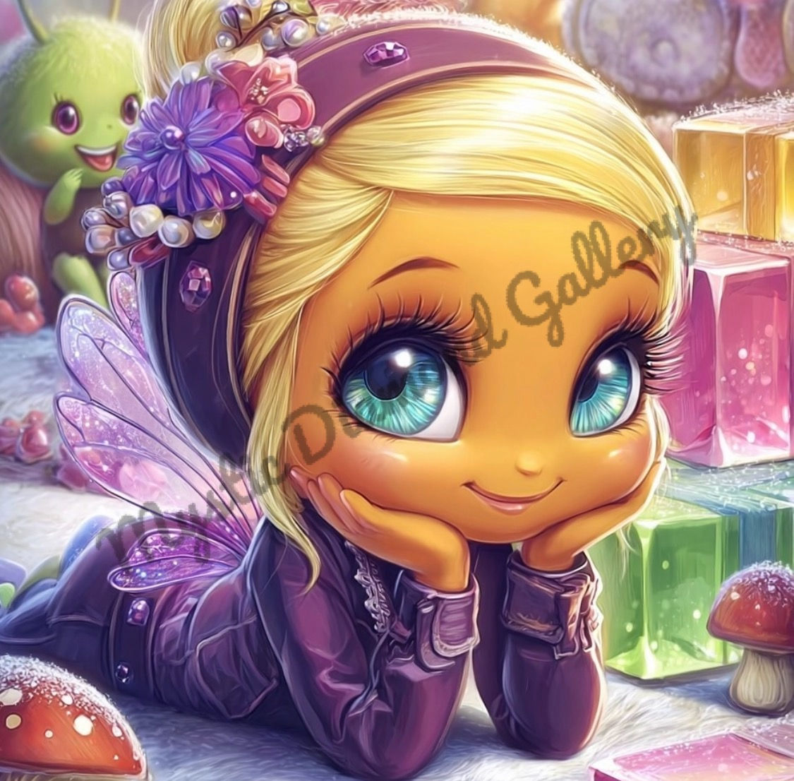 Tiny Magic Wings - 50x50  by DPK