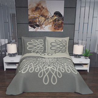 Çift Taraflı Yatak Örtüsü - Modern ve Şık Tasarım