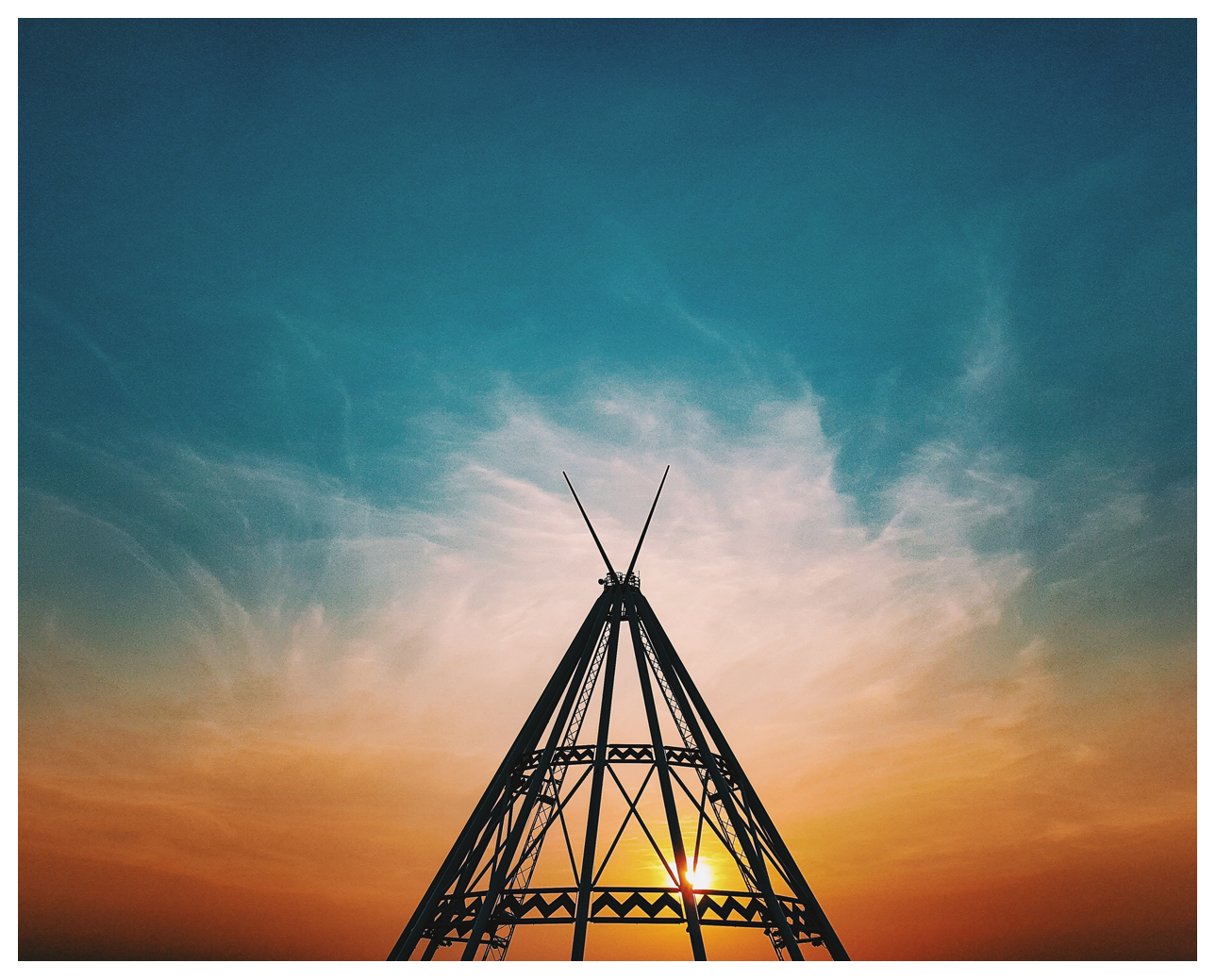 Fire in the Sky 8x10" Print