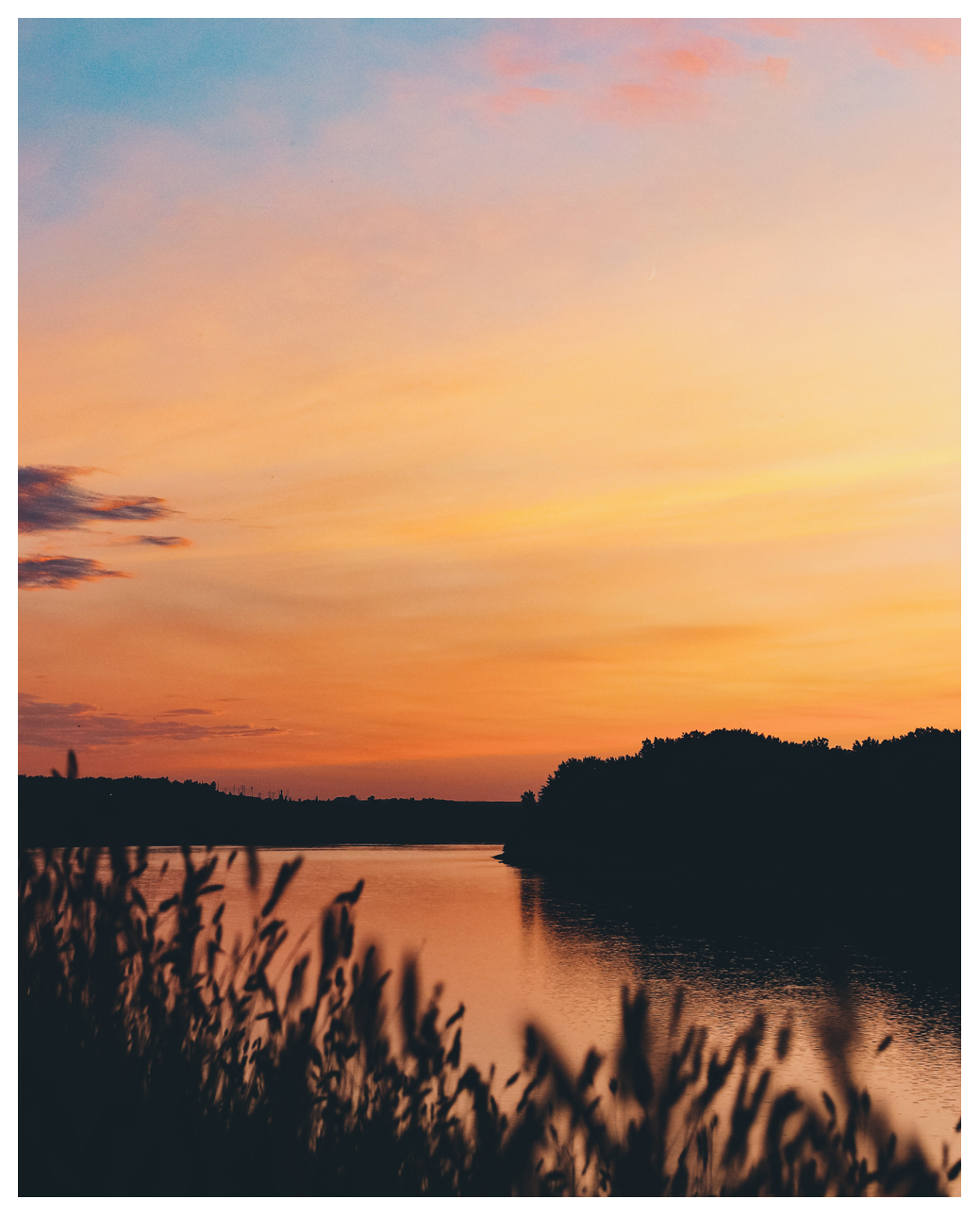 Soft Summer Sky 8x10" Print