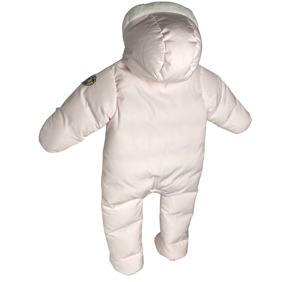 Thumbnail: Baby Pink Pram Suit With Liberty Floral Print