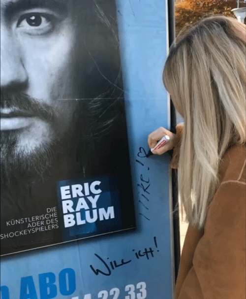 Plakat-Kampagne:Bekritzeln erwünscht!