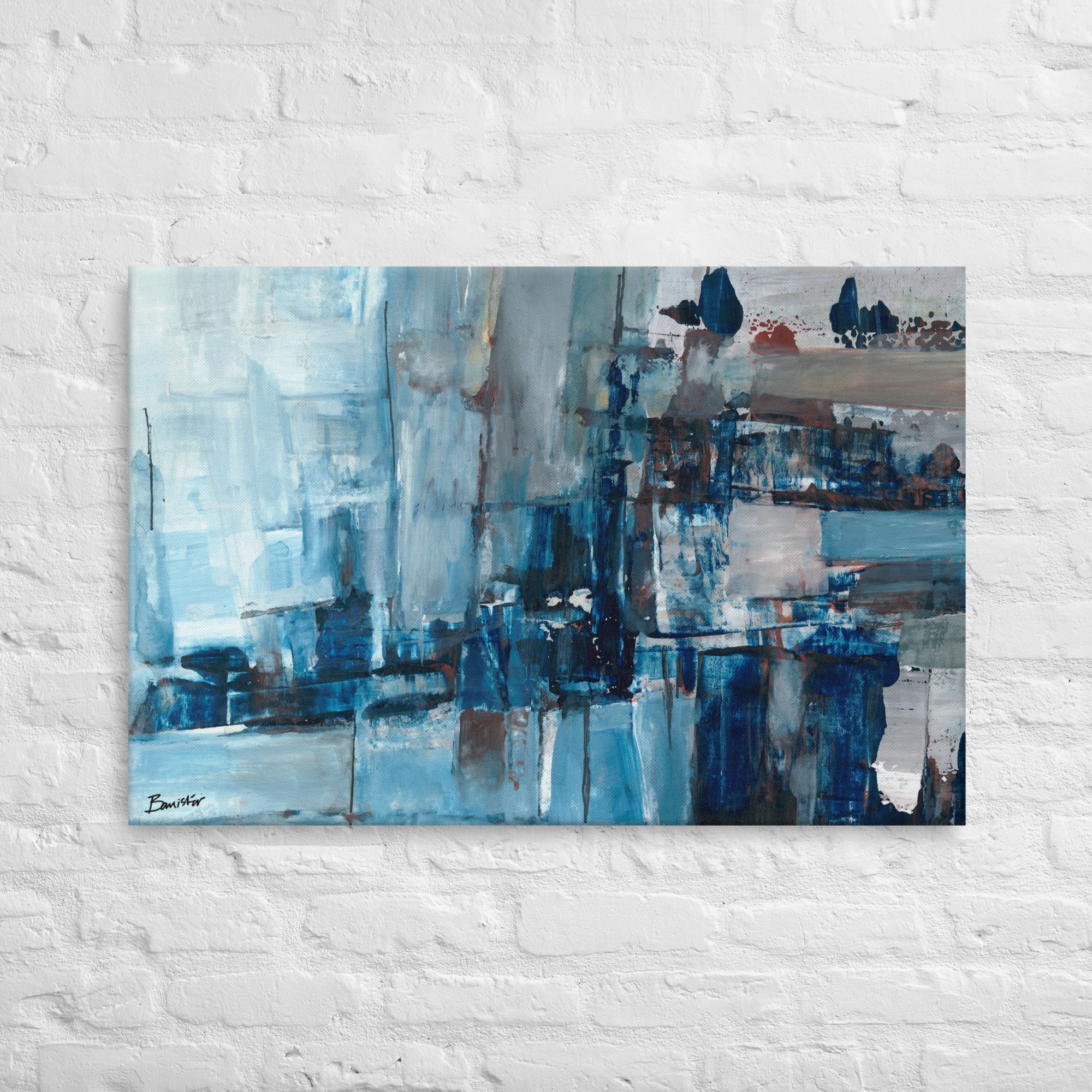 A Rural Montage - Canvas Print 