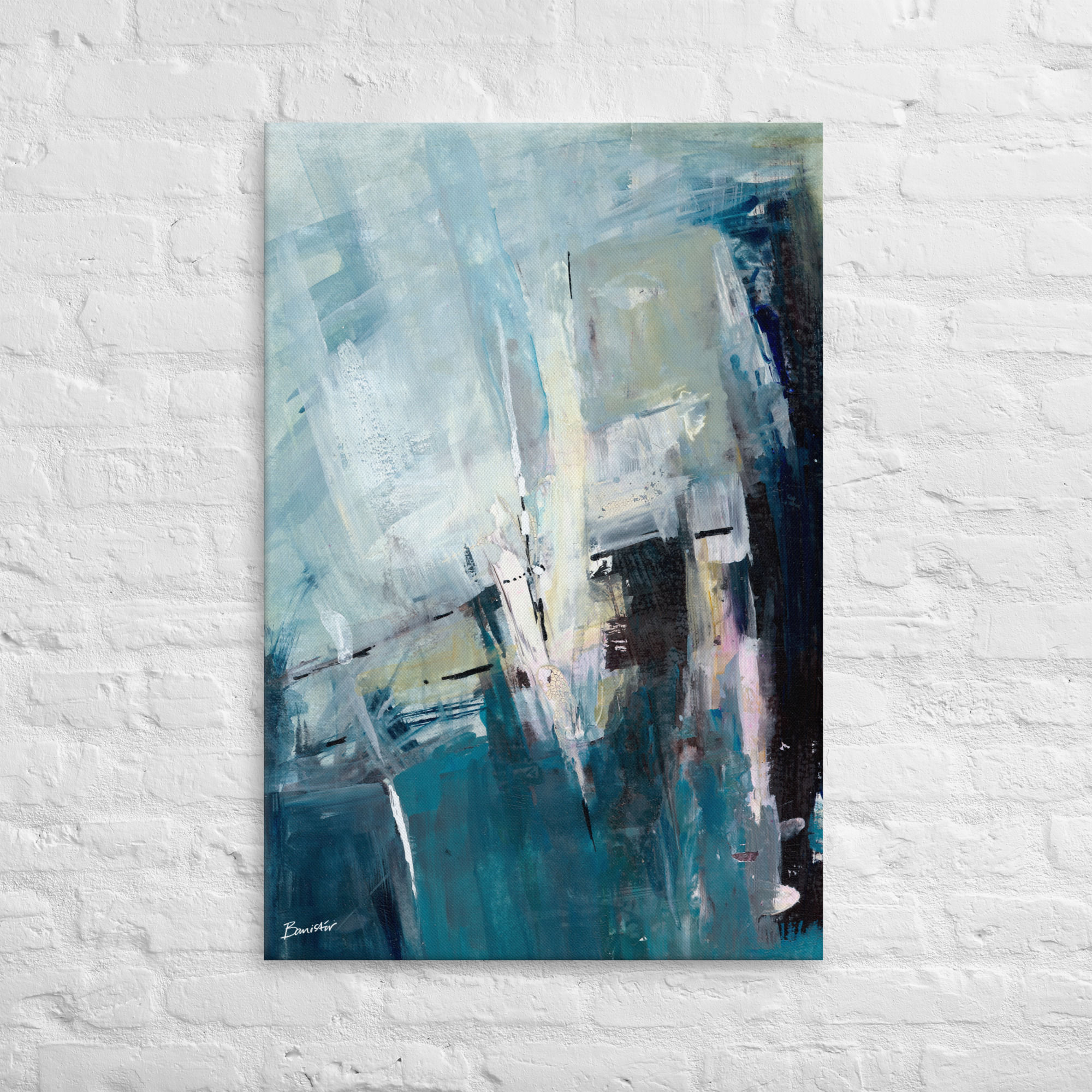 Thermals over the downs - Canvas Print 