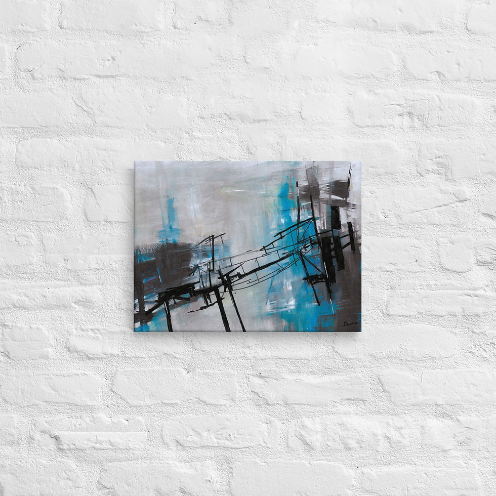Thumbnail: Bridge Series 3 - Canvas Print