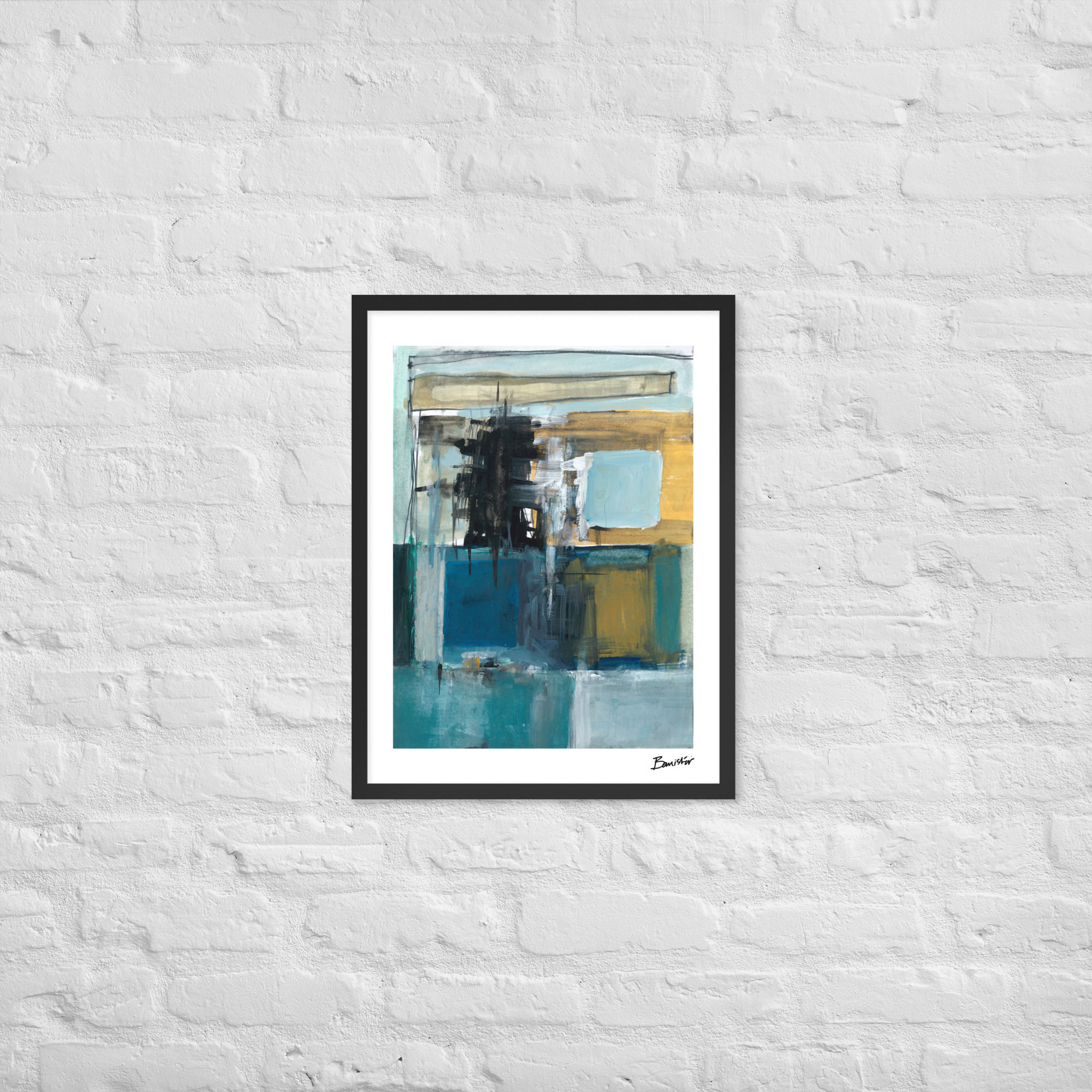 Riverside Decay - Framed Print 