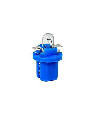 LÁMPARA VIDRIO 1,2 W CON PORTA LAMPARA BLANCA