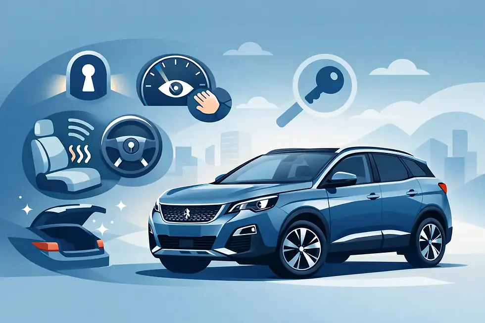 Peugeot 3008 Gizli Özellikleri Nelerdir?