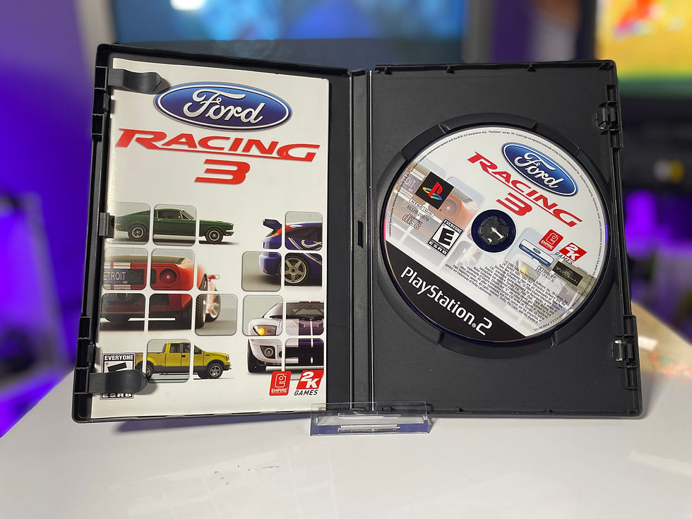 Thumbnail: Ford Racing 3 PS2 PlayStation 2 Case Manual and Disc
