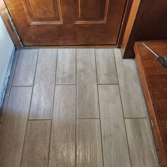 Ceramic Tile Landing