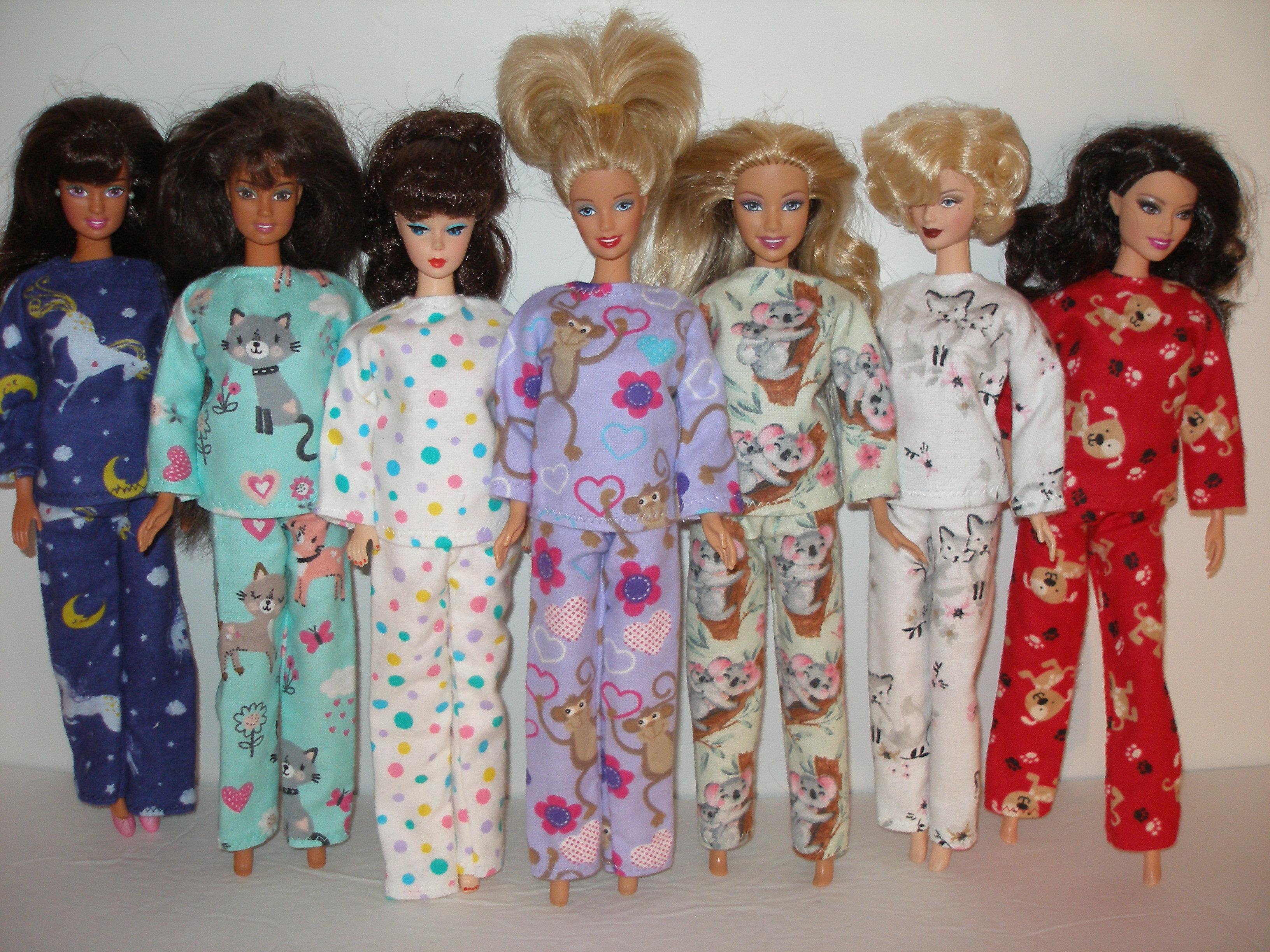 barbie pajamas for barbie