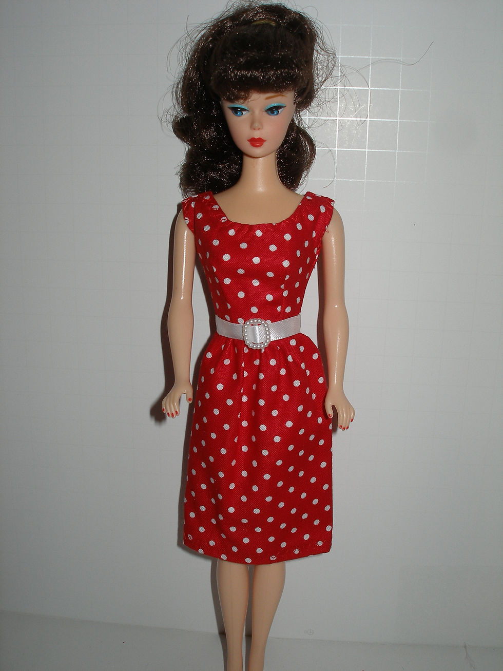 Thumbnail: Polka dot sheath w/belt